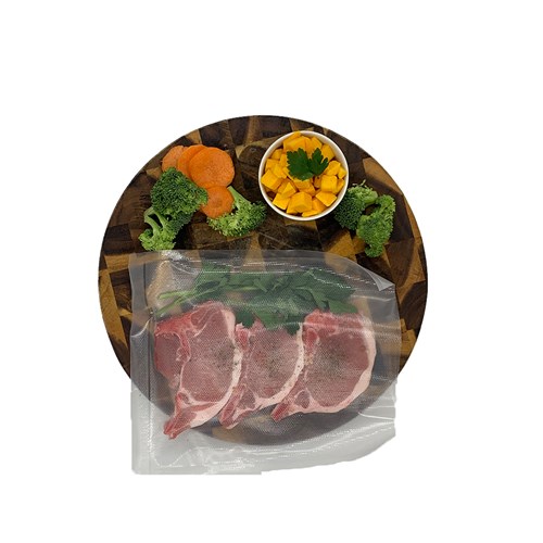 VACUUM CHANNEL BAG 150X200MM EMBOSSED 100UM 500/CTN