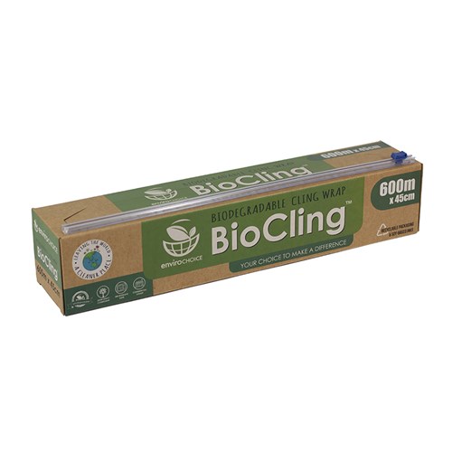 Biodegradable Cling Wrap 33cmx600m Envirochoice
