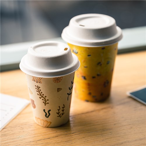 BioCup Art Series Double Wall Cups 240ml 8oz 90mm