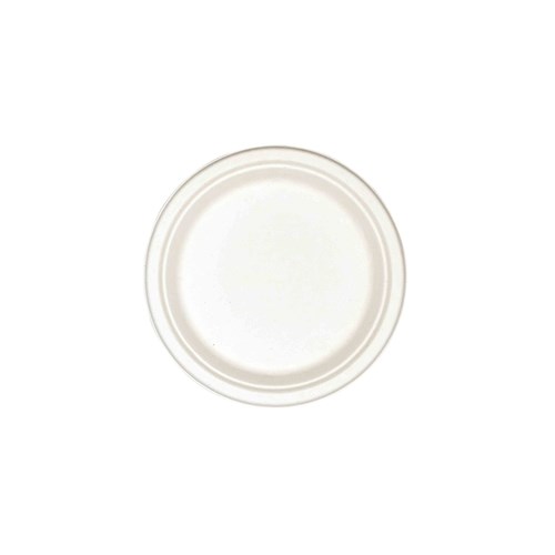 3445745 - Sugarcane Round Plate White 225mm