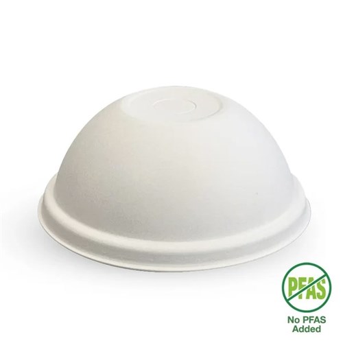 3445852_BioCane Cold Cup Dome Lid White 90mm