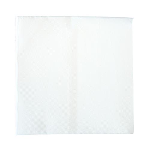 A La Carte Quilted Dinner Napkin 1/4 Fold White 400mm Essentials Collection
