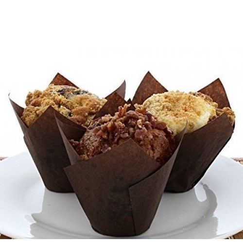  Tulip Muffin Wrap Brown 90/50x60mm