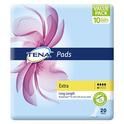 3478007 - Tena Pads Extra Long Length