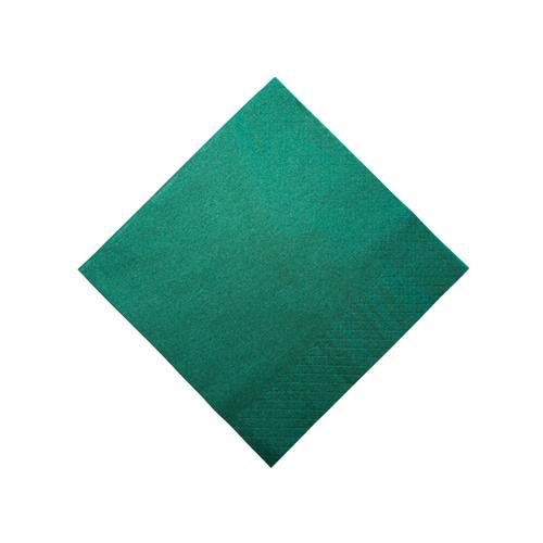 2 Ply Paper Lunch Napkins Dark Green 300mm by Essentials Collection