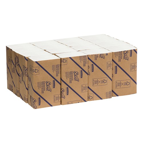 Scott Interfold Towel 26.6X23.6Cm 250/Pkt 16Pkt/Ctn