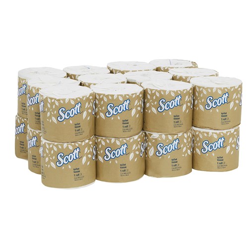 Scott 2Ply Toilet Roll 600Sheet 24/Ctn