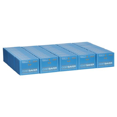 Costsaver Interfold Toilet Tissue White 1ply