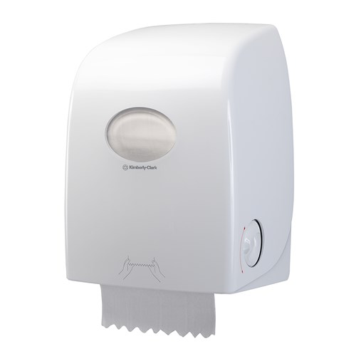 Aquarius Plastic Hand Towel Roll Dispenser White