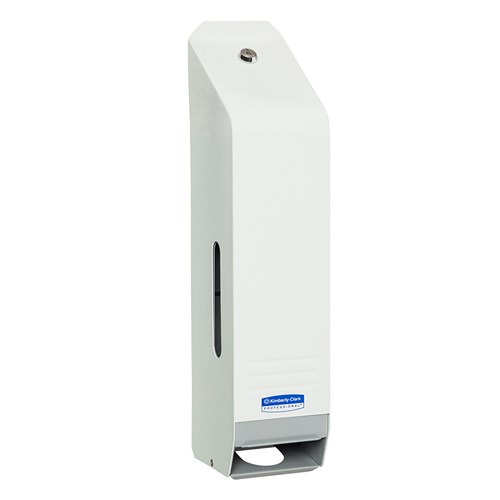 Enamel Toilet Roll Dispenser White