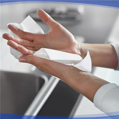 3697695_Aquarius Plastic Compact Hand Towel Dispenser White 239x81x380mm