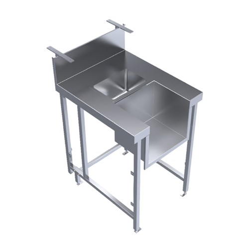 4002017 - BENCH BLENDER WORK STATION S/S