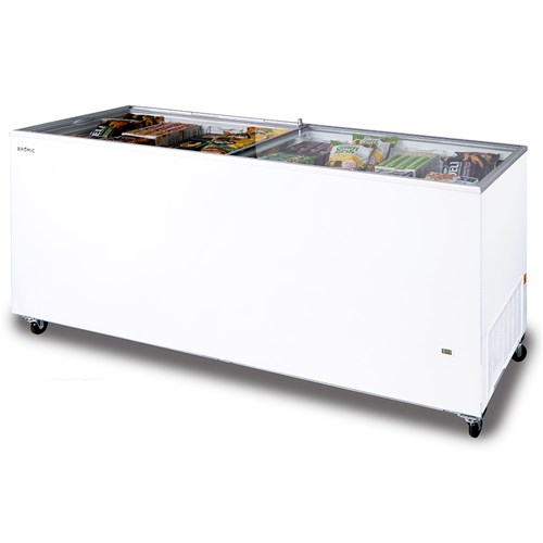 Bromic Chest Glass Top Freezer White 670L CF0700FTFG