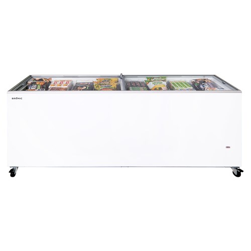 Bromic Chest Glass Top Freezer White 670L CF0700FTFG