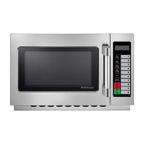 4042009 - MICROWAVE L/DUTY 34LT 1400W MWA1400 10A 553X488X343MM