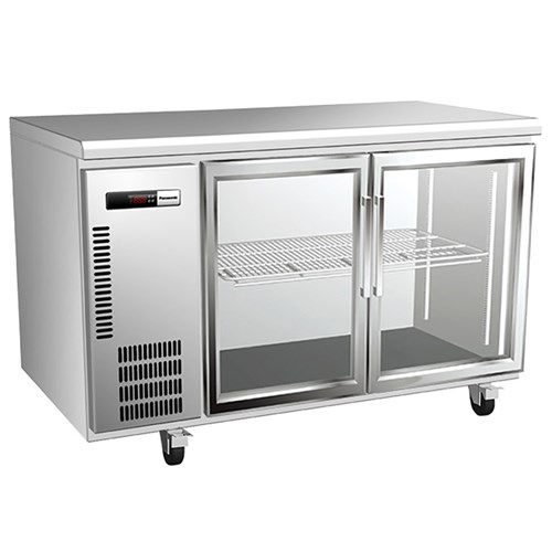 4042410 - FRIDGE U/C 2DR GLASS 1261LT BR-1261HP