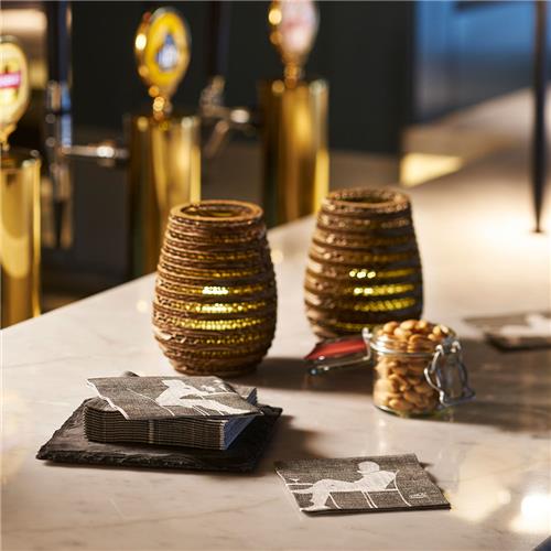 Feel Led Candle Holder Cardboard 120X110mm 4/Ctn