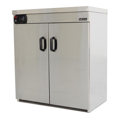 4054055 - HOT CUPBOARD S/S DBL DOOR PWK0002 750X450X850MM