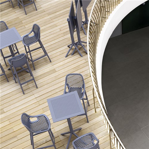 Siesta Sky Folding Bar Table 60 Grey 1080mm
