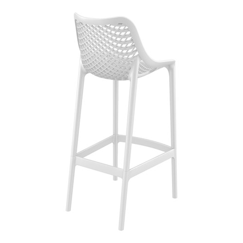 Air Bar Stool 75 White 750mm Siesta