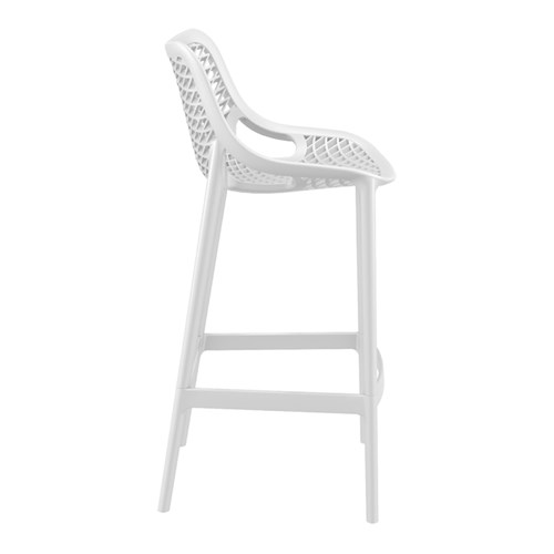 Air Bar Stool 75 White 750mm Siesta