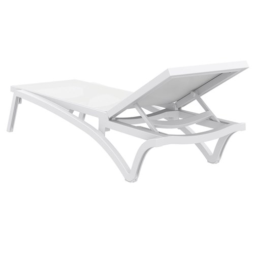 Pacific Sunlounger White/White 4242104
