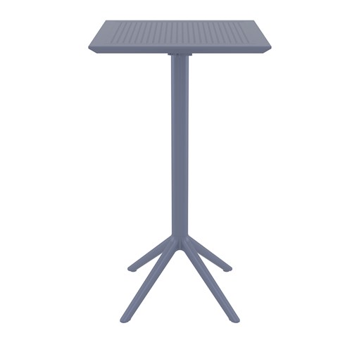 4242224 - Siesta Sky Folding Bar Table 60 Grey 1080mm