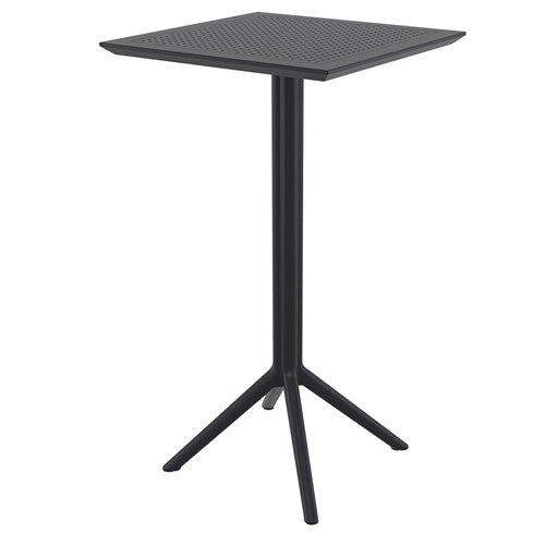 Siesta Sky Folding Bar Table 60 Black 1080mm
