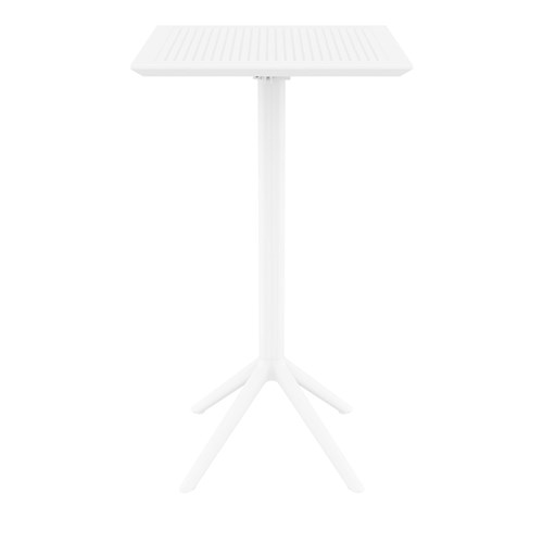 4242228 - Siesta Sky Folding Bar Table 60 White 1080mm
