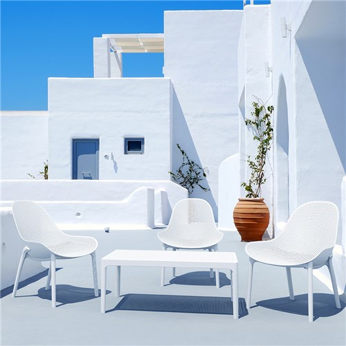 Sky Low Table White 400mm