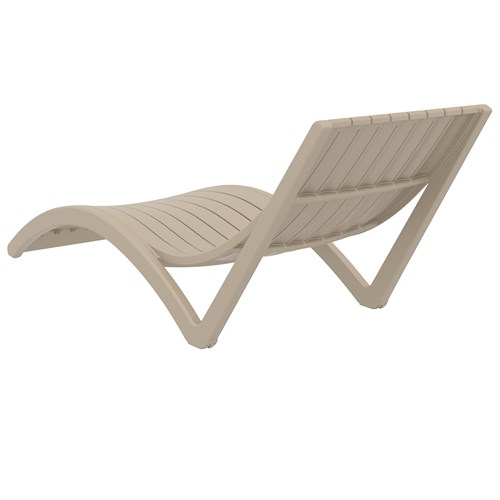 4242258 - SLIM SUNLOUGER TAUPE