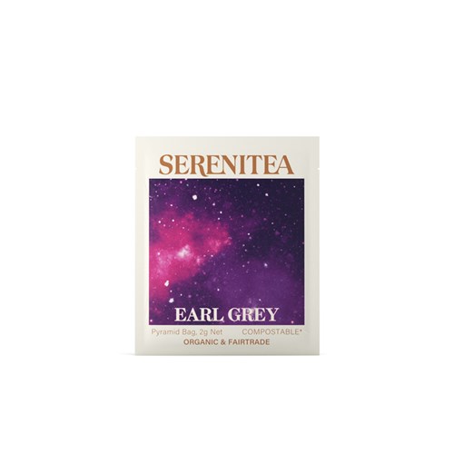 SERENITEA EARL GREY ENVELOPE PYRAMID TEA BAGS
