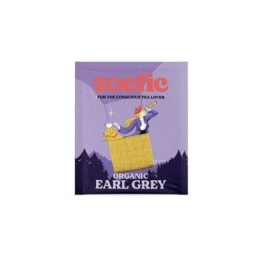 ZOETIC EARL GREY ENVELOPE TEA BAGS