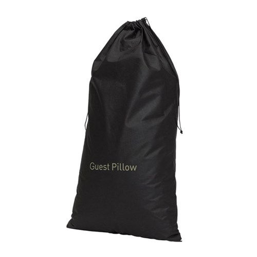 5247026 - GUEST PILLOW BAG DRAW STRING NON-WOVEN BLK 500X900MM (50)