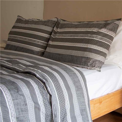 Horizon Doona Cover Set Grey King Single