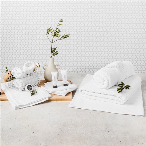 Classic Face Washer White 280x280mm