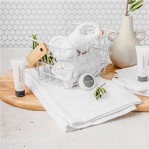 Classic Face Washer White 280x280mm