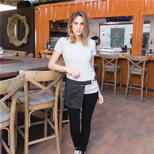 Indy Hipster Apron Earth Brown One Size Adjustable Strap