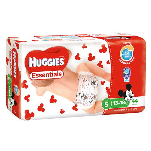 Huggies Nappies Walker 13-18Kg Size 5 (4X44/Pkt) 176/Ctn