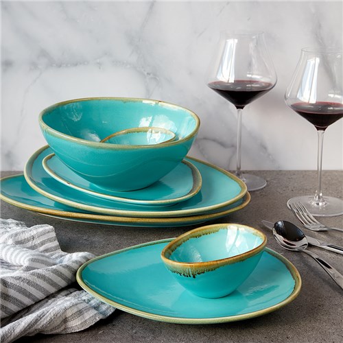 Seychelles Triangle Bowl Blue 110mm 