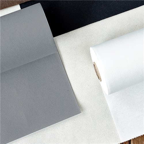 Lisah Paper Table Runner/ Placemat White 400mmx24m Pro.mundi
