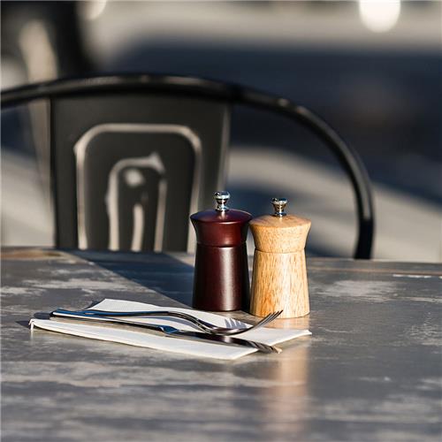 Evo Ceramic Salt & Pepper Mills Dark Birch 150mm Moda