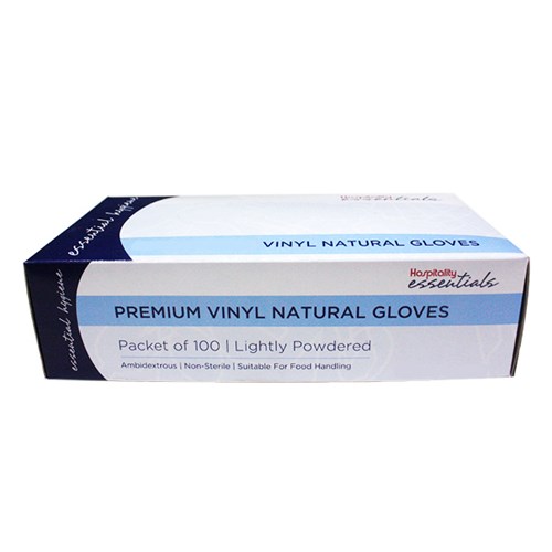 2236170 - Vinyl Gloves Powdered Small Clear