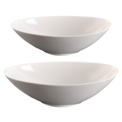 Basics Oval Bowls White ZF100099