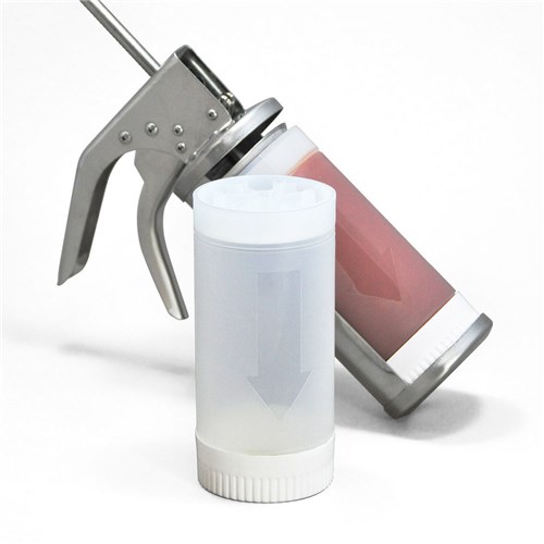 Sauce Gun Bottle & 1-Valve Orange Cap 621ml 21oz