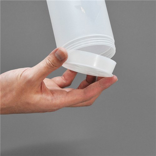 Sauce Gun Bottle & 1-Valve Orange Cap 621ml 21oz