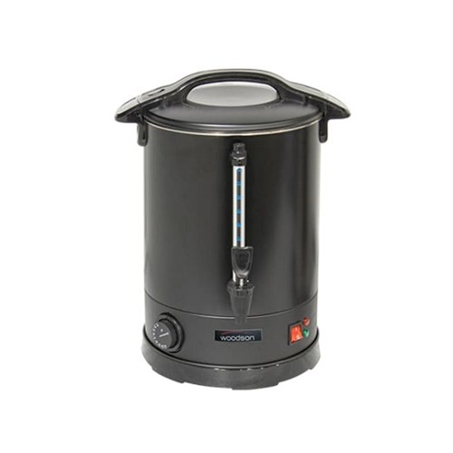 Urn Hot Water 10Lt Black 10A 235X475mm