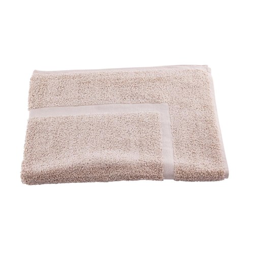 BATH MAT CHEQUERS LINEN 50 X 70CM