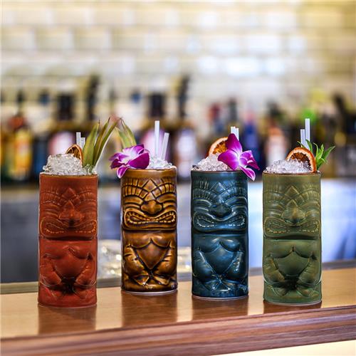 Tikibar Ceramic Cooler Blue 591ml  