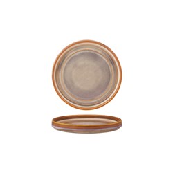 Urban Loft Rnd Plate 180X20mm Auburn